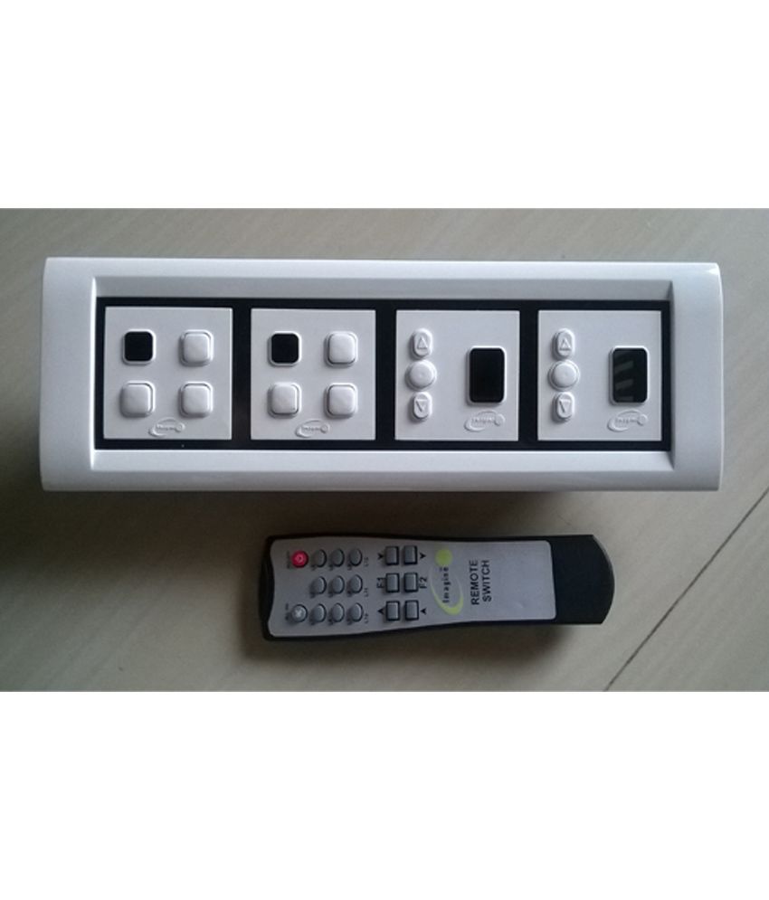 Buy Imagine Remote Control Switch Board For 6 Light 2 Fan Online at Low