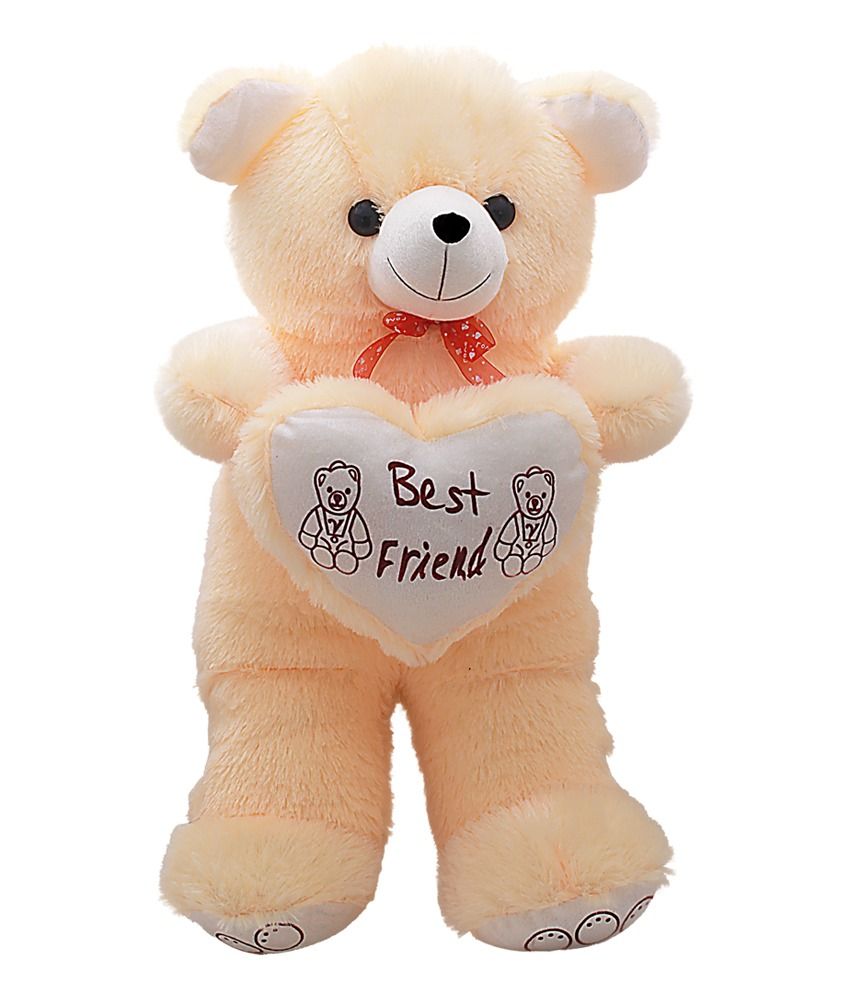 cream teddy bear throw