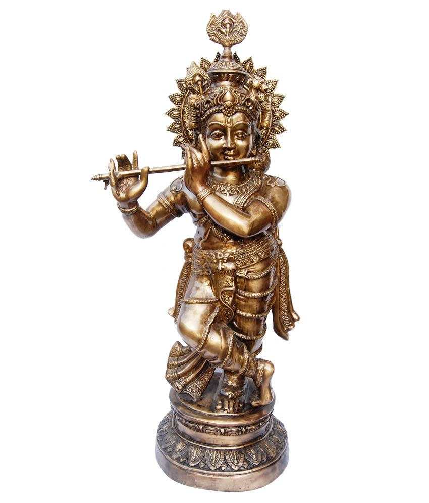 Brass Collection Brass Krishna Statue Buy Brass Collection Brass