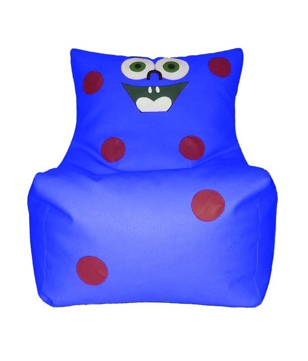 home 580 418 furniture bean bags large bean bag with beans in blue