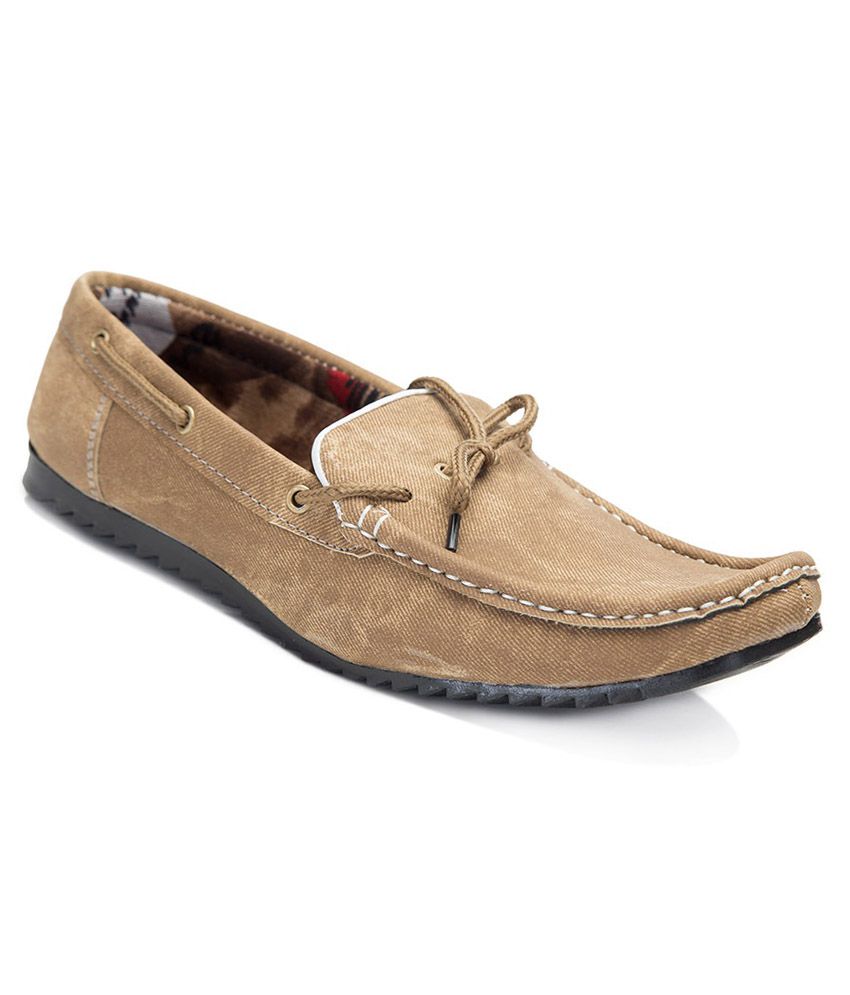 Shoe Republic Beige Loafers Price in India- Buy Shoe Republic Beige Loafers Online at Snapdeal