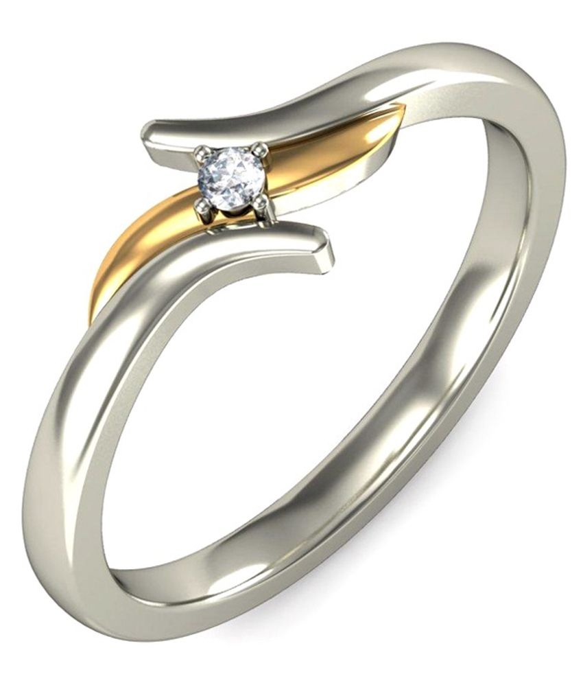 Kataria Jewellers Single Solitaire Diamond Ladies Ring in