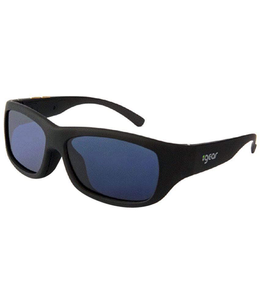 Blue Lens Sunglasses Mens