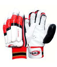 Sigma Target White Pvc Padded Gloves