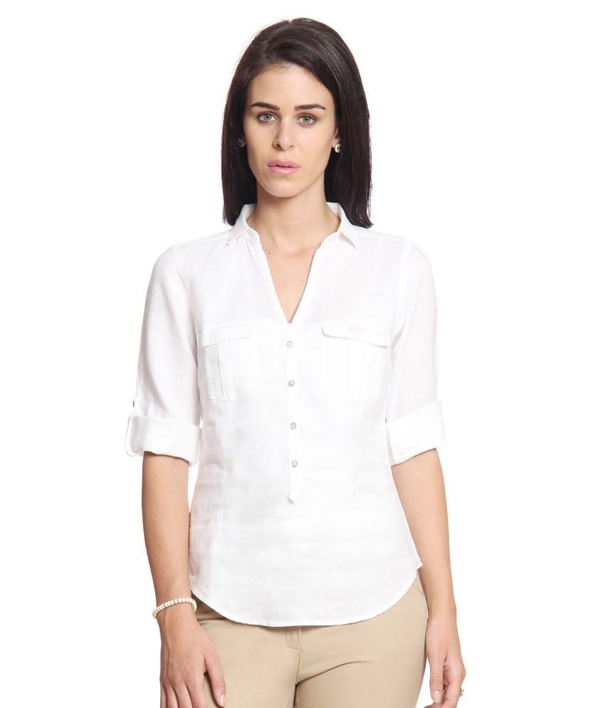 white cotton tops uk