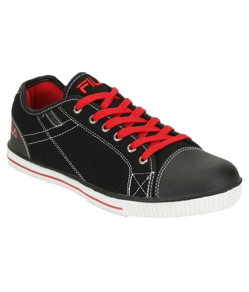 fila shoes red white and black