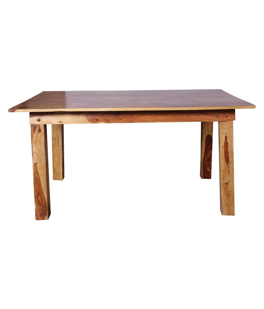 Roy Sheesham Wood Dining Table Buy Online at Best Price in India on