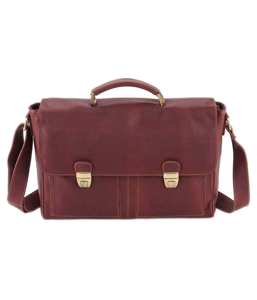 gents leather office bags