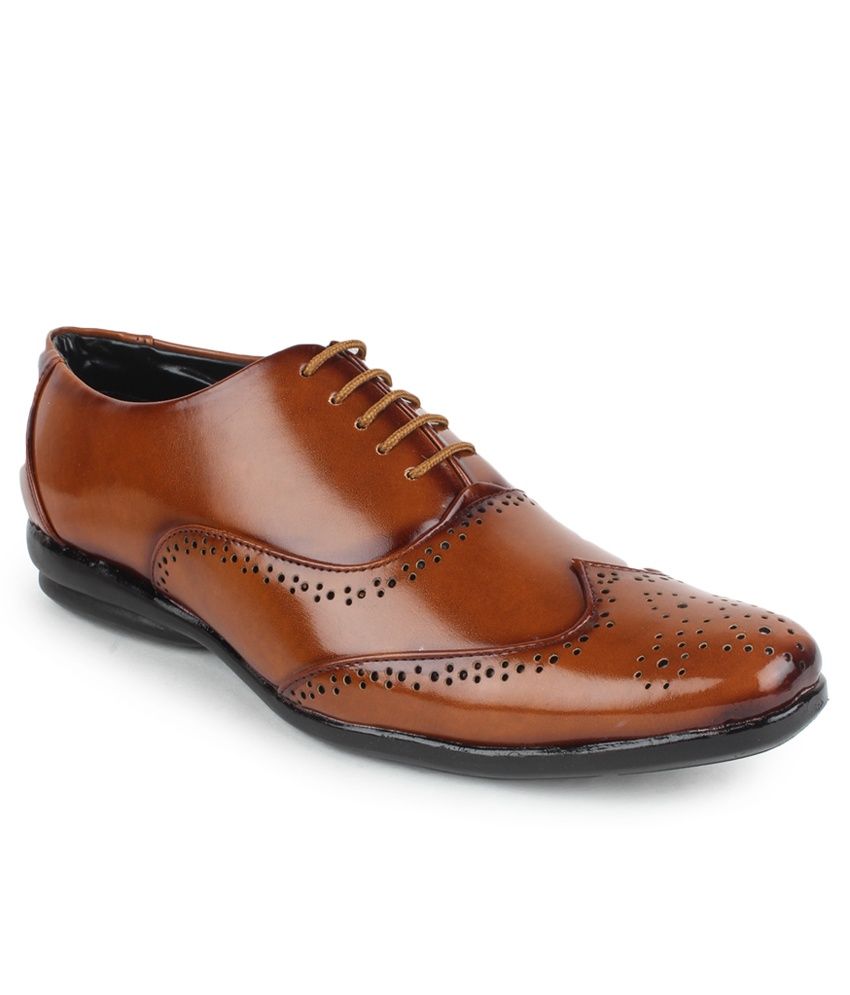 brown formal shoes matching pants