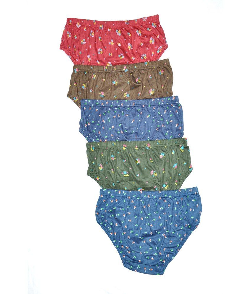 Buy Njoy Multi Color Cotton Panties Pack Of Online At Best Prices In