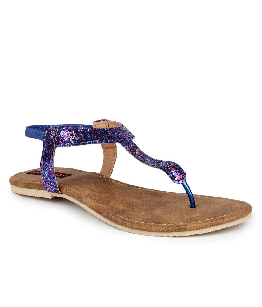 lavender sandals flat