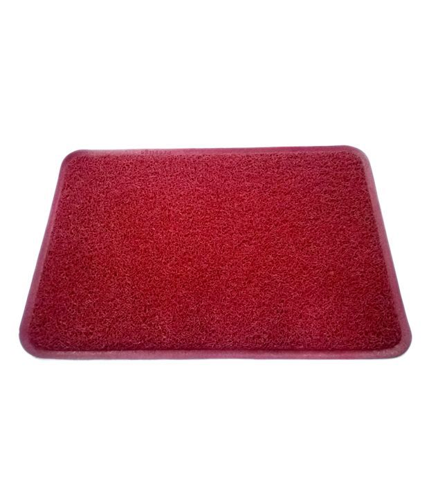 Crescent Red Floor Mat Buy Crescent Red Floor Mat Online at Low Price