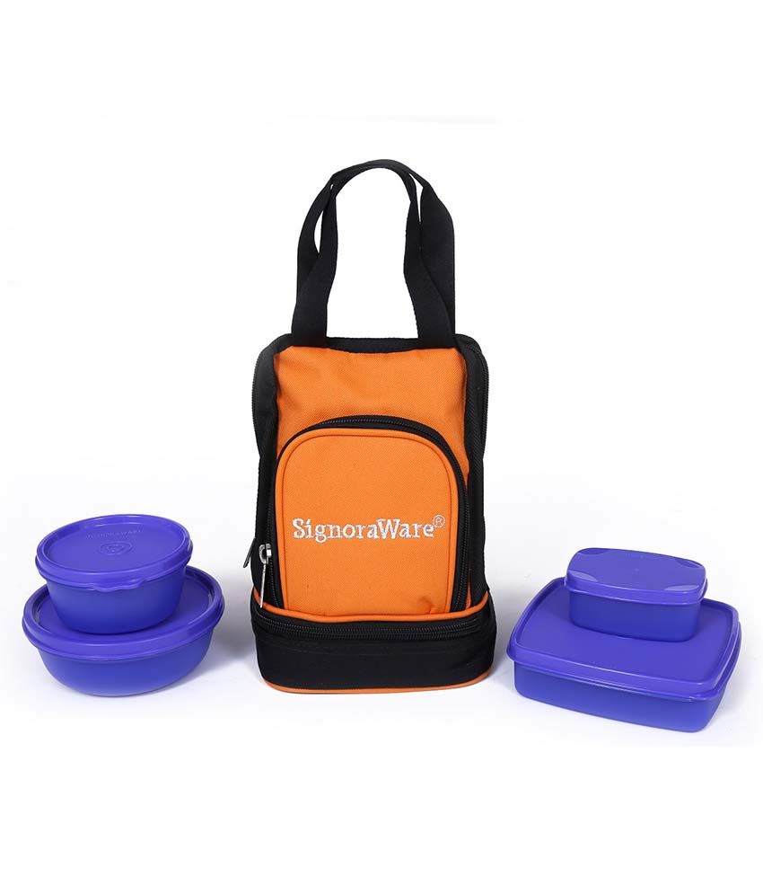 signoraware executive lunch box