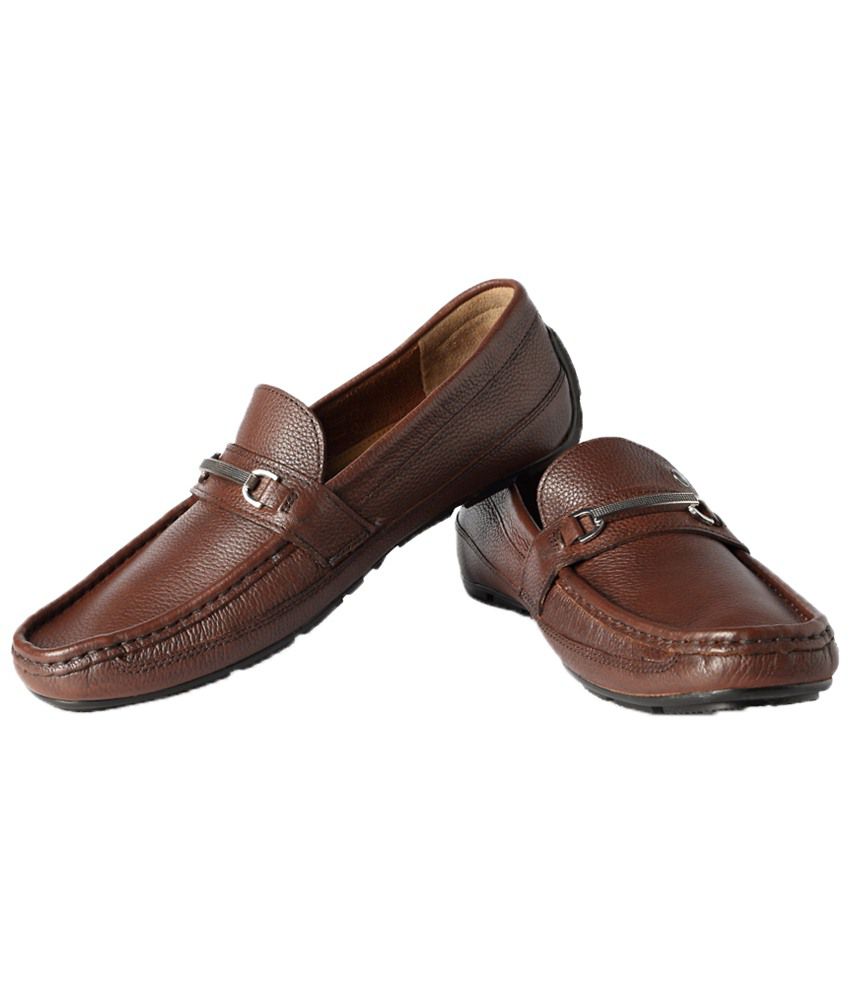 Louis Philippe Brown Loafers Price in India- Buy Louis Philippe Brown Loafers Online at Snapdeal