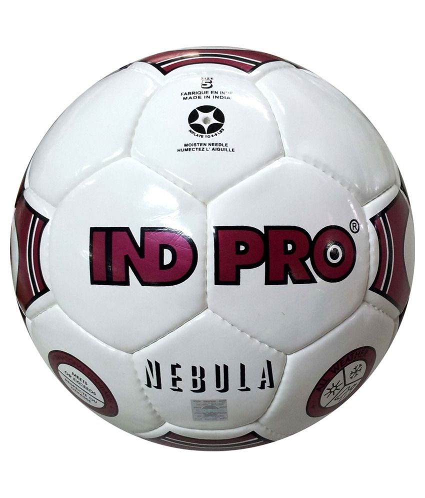 Indpro Nebula Football Size 3 Maroon and Black Buy Online at Best
