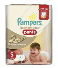 Pampers Premium Care Pants Small Size (9 Count)