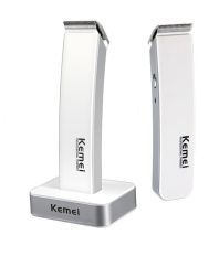 Kemei KM-619 Hair Trimmer Clipper With Dock For Men