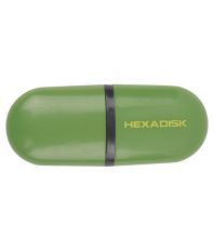 Hexadisk cap01127 16 GB Pen Drives Green