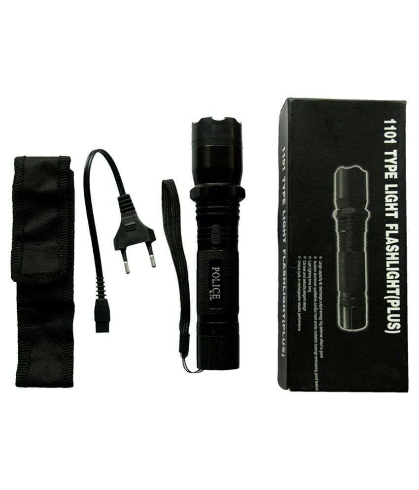 1101 Type Light Flashlight Plus 10w Aluminium Self Defence Flash Light