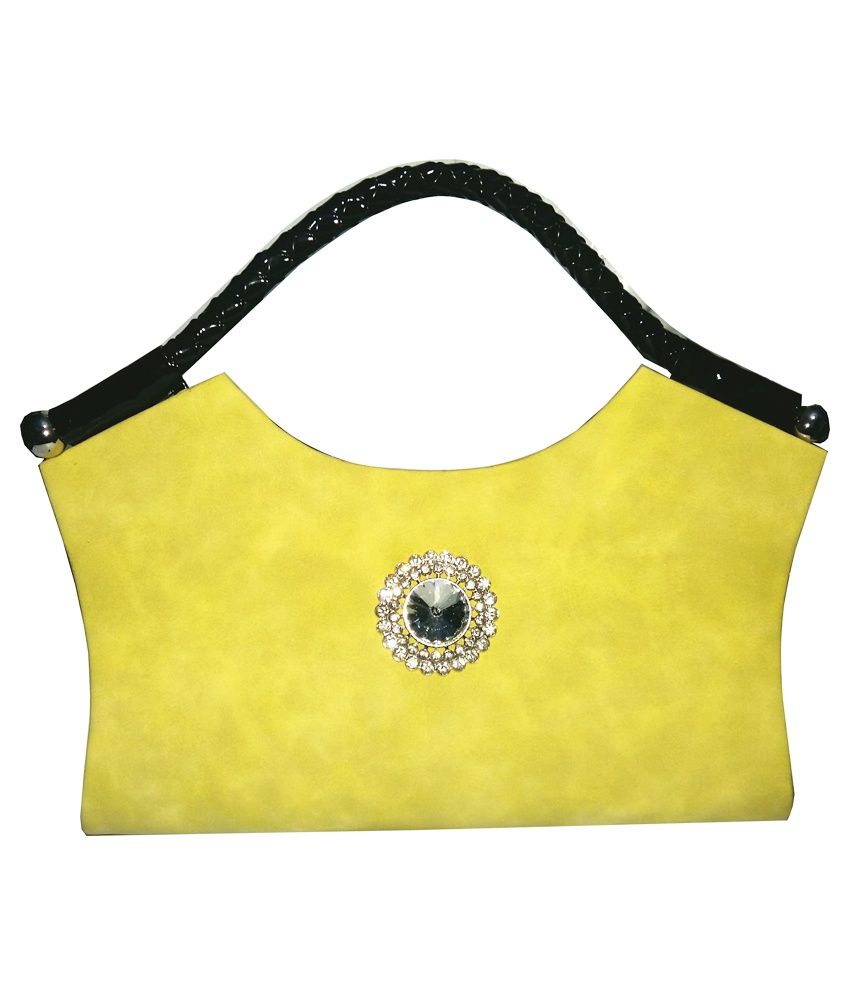 Buy Surmount Yellow Clutch at Best Prices in India Snapdeal