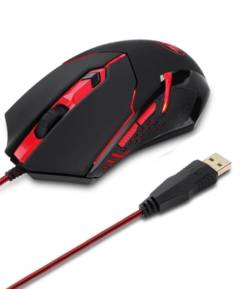 Buy Redragon M601 Centrophorus2000 Dpi Gaming Mouse Black Online at