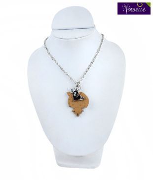 Isabelle Doll & Heart Neckpiece For Kids