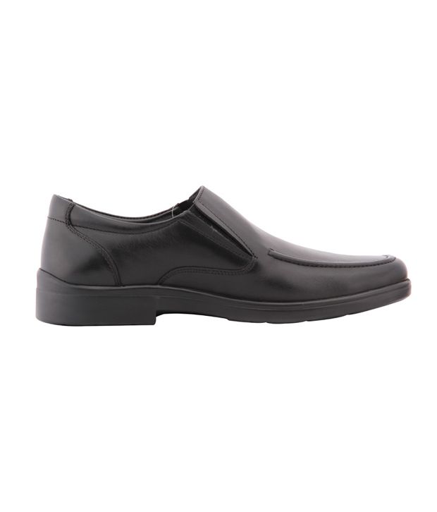 Hush Puppies Sober Black Shoes