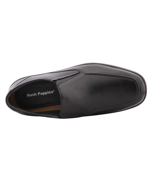 Hush Puppies Sober Black Shoes