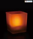 Kytes India Square Frosted Candle Case