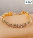 Pari Sparkling Stone Curvy Bracelet