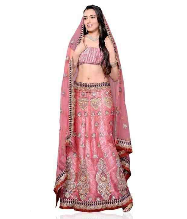 Divaa Trendy Pink Designer Lehenga Choli