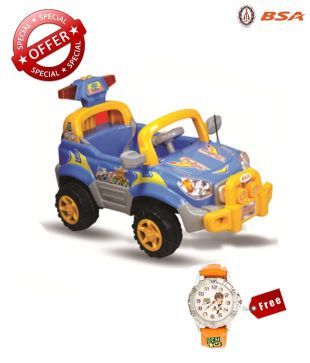BSA Champ Jeep With Remote with free kids watch
