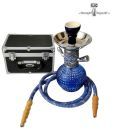 Hooked On Hookah Designer Blue Hookah