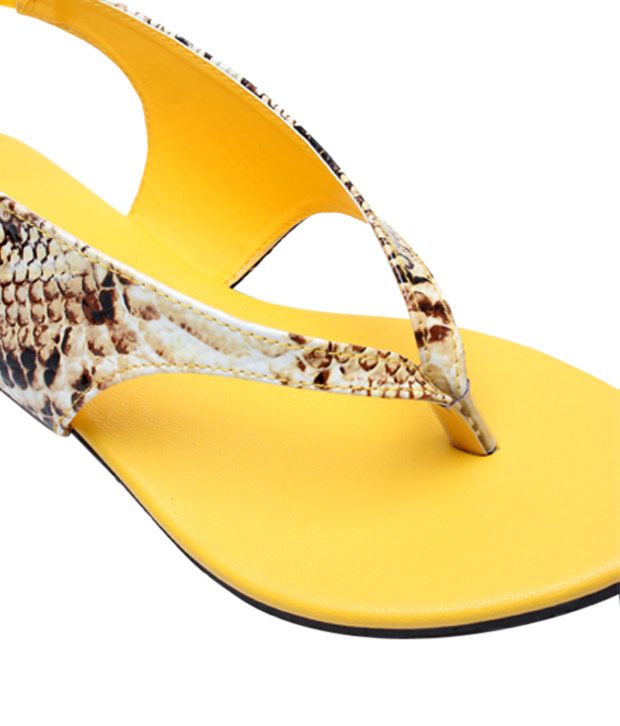 Pink Yellow Croc Slippers