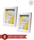 Cleanwood White Polystone Photo Frame