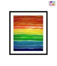 Colour Waves by Shyamali Dhar (13 x 16 inches)