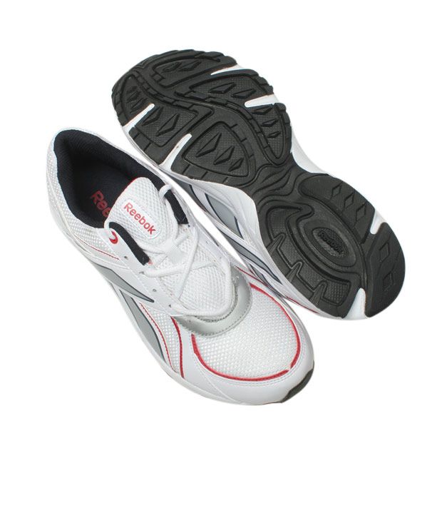 Reebok White Trilobit Sports Shoes