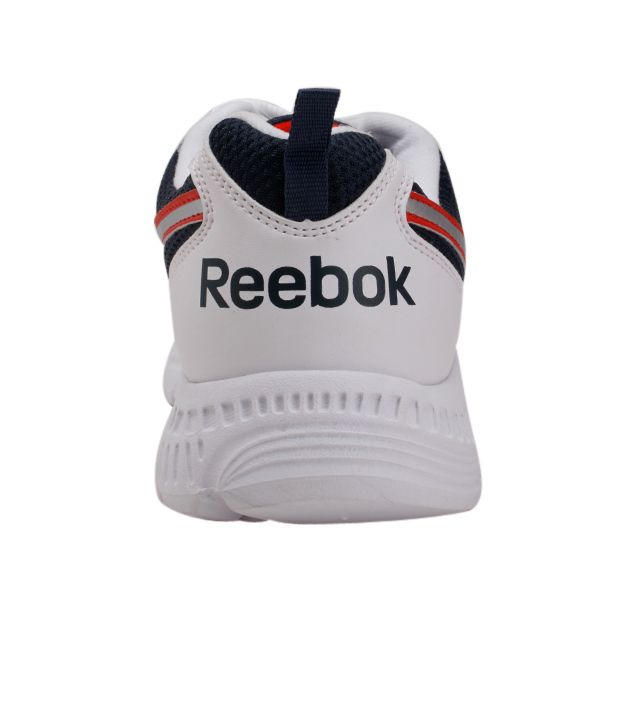 Reebok Lite Runner White & Blue Running Shoes