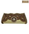 Moksh Royal Golden & Copper Clutch