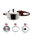 Wonderchef Pressure Cooker 3ltrs With Free Glass Lid