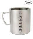 Everwel Cheers Quoted Stainless Steel Coffee Mug