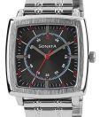Sonata Charming Black Dial Watch
