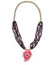 Spyra Garnet & Agate Necklace