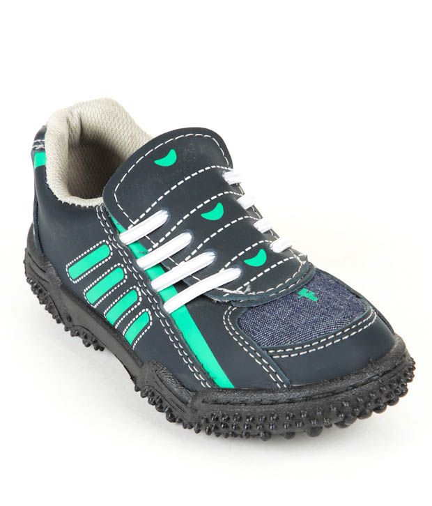 Liberty Footfun Blue & Green Casual Shoes