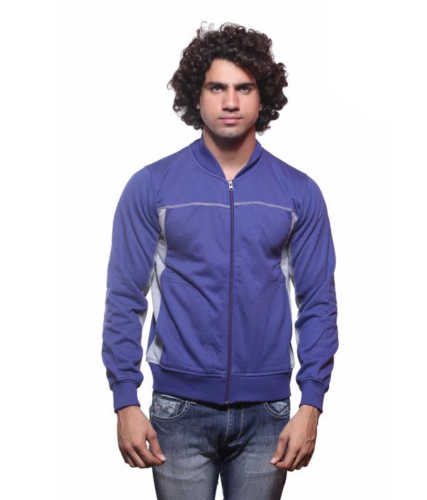 Fort Collins  Royal Blue Men Sweatshirt