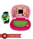 Combo Of Kids English Learner & Projector Watch