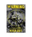 Warning Gaming (24 x 36 Inches)