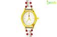 JP Red Stone Pearl Watch