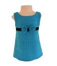 Faye Elegant Turquoise Blue Dress For Kids
