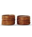 Aadya Alluring Set Of Brown Lac Bangles